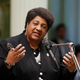 Assemblywoman Shirley Weber (D-San Diego) urges lawmakers to approve her police use-of-force measure May 29, 2019, in Sacramento, Calif.